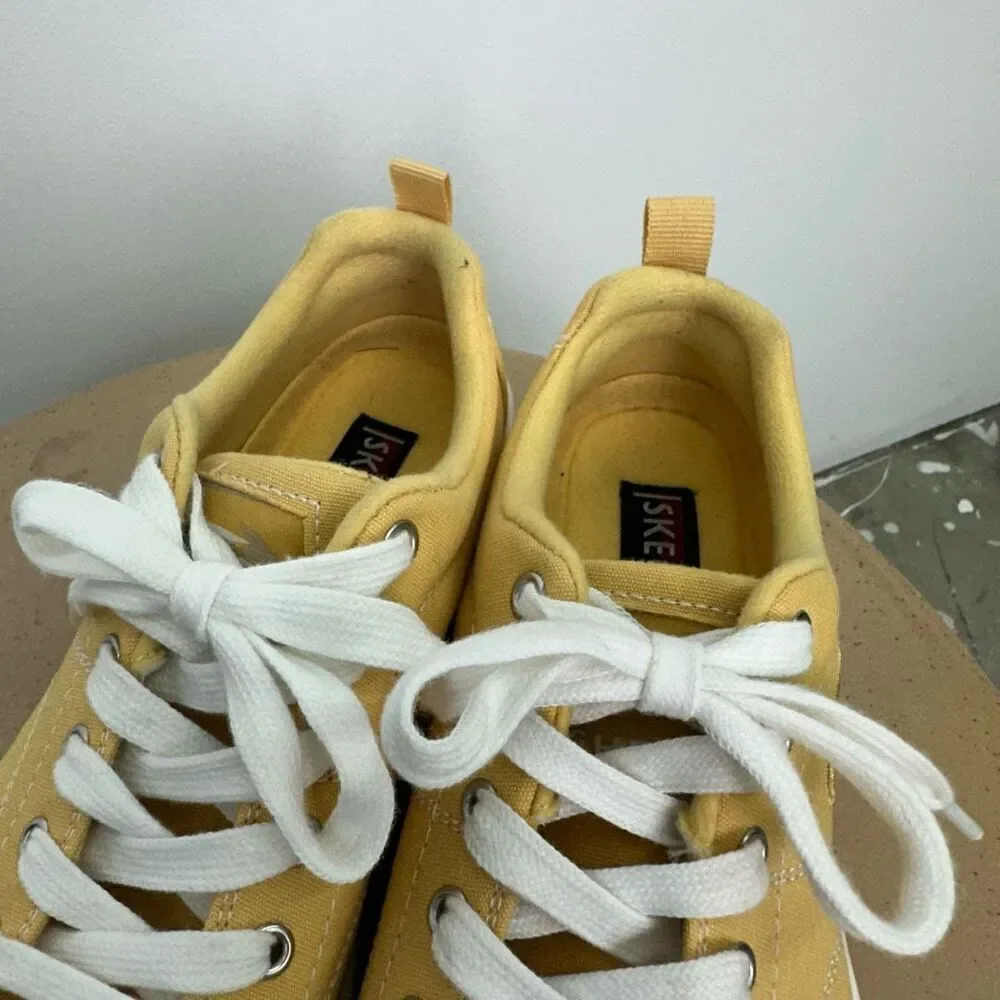 Skechers Women’s Y2K Vintage Inspired Yellow Roadies True Root Sneakers